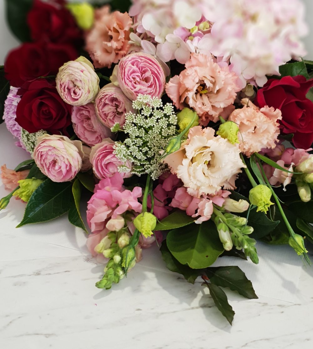 Seasonal Blushing – Portrush Flowers Adelaide